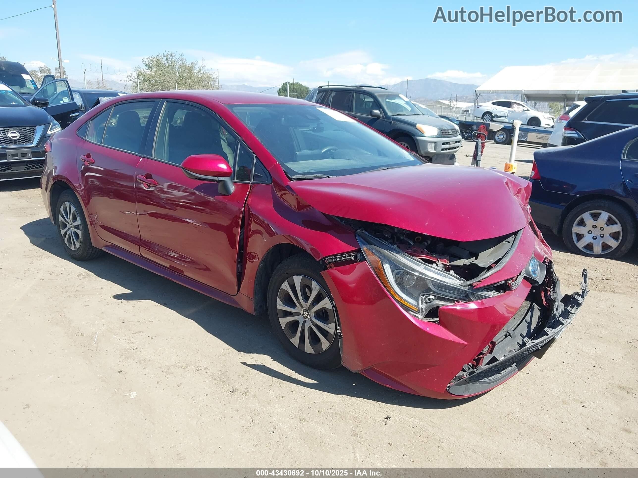 JTDEAMDE1NJ052528 — 2022 TOYOTA COROLLA History & VIN | AutoHelperBot