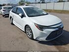 2020 Toyota Corolla Le White vin: JTDEPRAE2LJ026811
