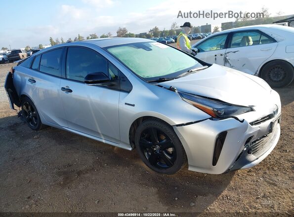 JTDKAMFU2N3168994 2022 TOYOTA PRIUS Silver Առջևի աջ