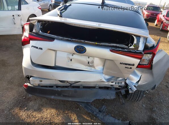 JTDKAMFU2N3168994 2022 TOYOTA PRIUS Silver Դիմացի տեսք
