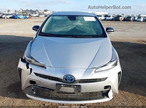 JTDKAMFU2N3168994 2022 TOYOTA PRIUS Silver Սարքավորումների վահանակի տեսք