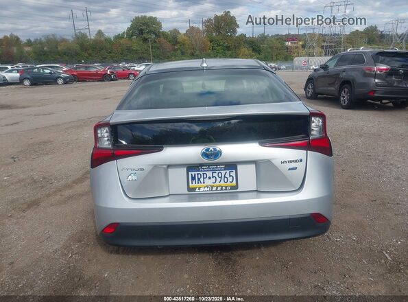 JTDKAMFU8N3160348 2022 TOYOTA PRIUS Silver 