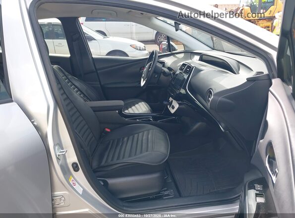 JTDKARFP4K3108802 2019 TOYOTA PRIUS PRIME Черный Вид салона спереди