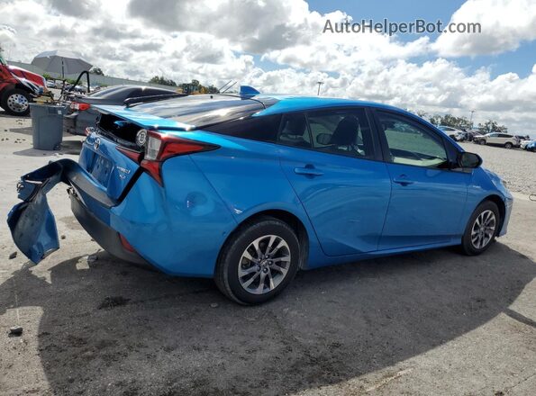 JTDKARFU2L3119014 2020 TOYOTA PRIUS Blue Tył prawy