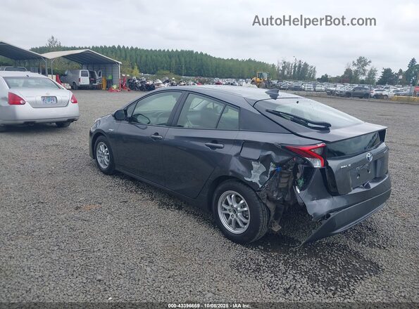 JTDKARFU6G3014675 2016 TOYOTA PRIUS Серый Задняя левая четверть