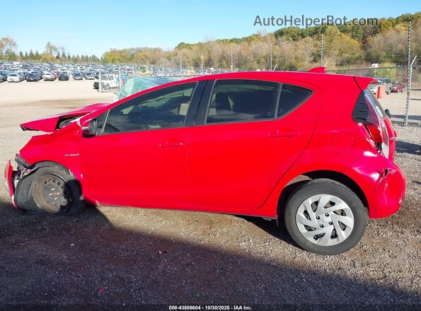 JTDKDTB37G1136880 2016 TOYOTA PRIUS C Red 