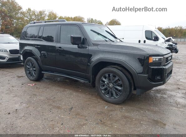 JTEABFAJ0RK006158 2024 TOYOTA LAND CRUISER Черный Передняя правая четверть
