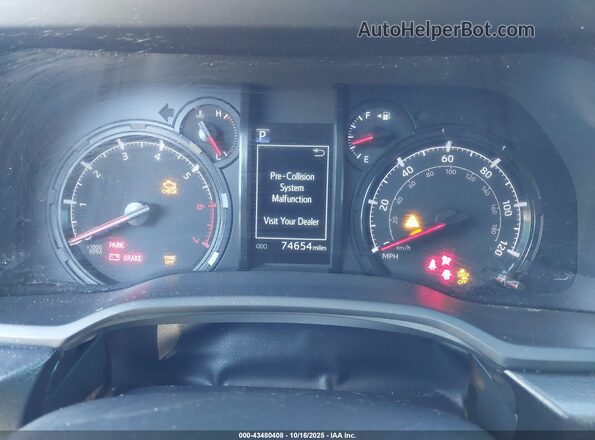 JTEEU5JR2M5240501 2021 TOYOTA 4RUNNER Черный Вид задних сидений