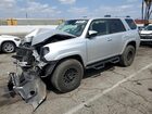 2022 Toyota 4runner Sr5 Silver vin: JTEEU5JR3N5273184