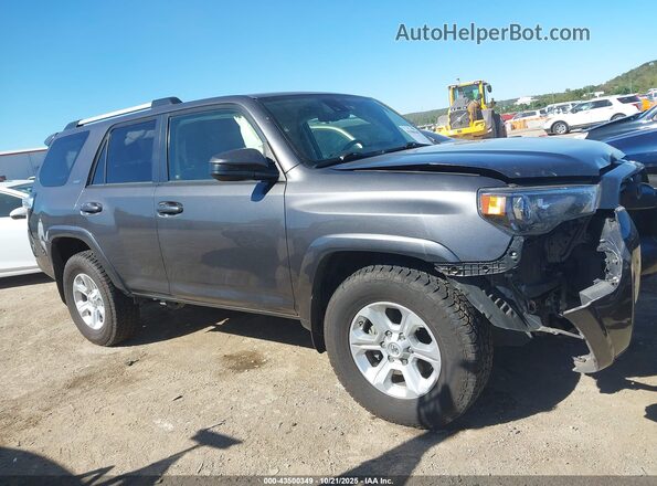 JTEEU5JR8M5228286 2021 TOYOTA 4RUNNER Gray Rear interior view