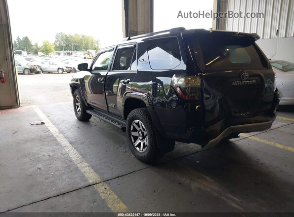 JTERU5JR5N6007404 2022 TOYOTA 4RUNNER Black Tył lewy