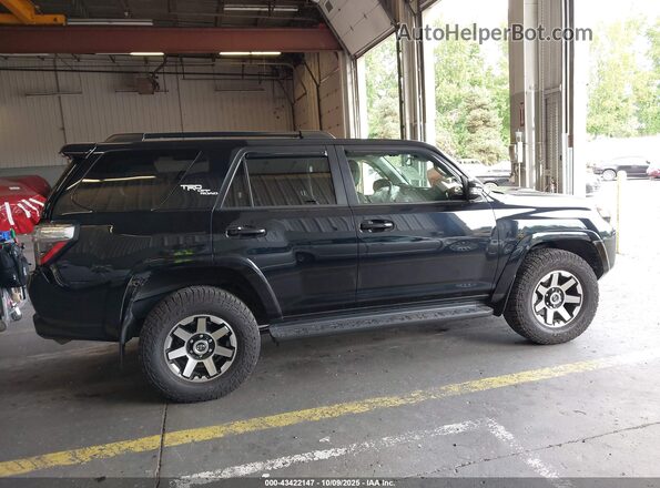 JTERU5JR5N6007404 2022 TOYOTA 4RUNNER Black Widok wnętrza z tyłu