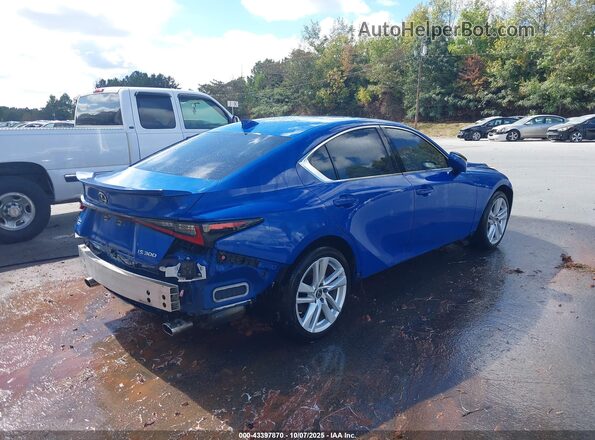 JTHAA1D25M5117826 2021 LEXUS IS 300 Blue Tył prawy