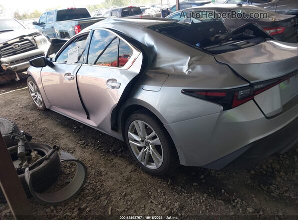 JTHAA1D28M5113933 2021 LEXUS IS 300 Silver უკანა მარცხენა
