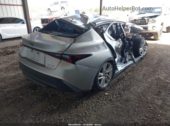 JTHAA1D28M5113933 2021 LEXUS IS 300 Silver უკანა მარჯვენა