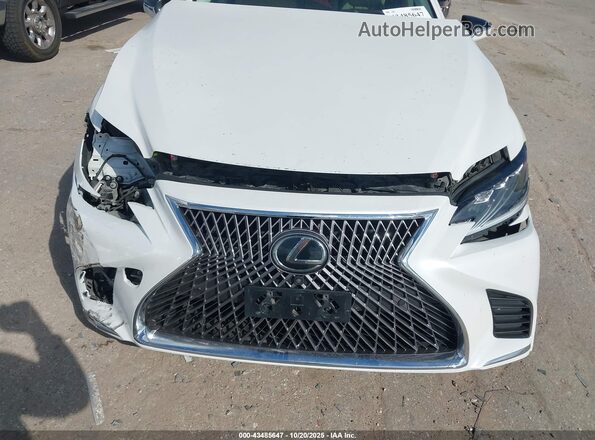 JTHB51FF0J5006024 2018 LEXUS LS 500 White Widok z przodu