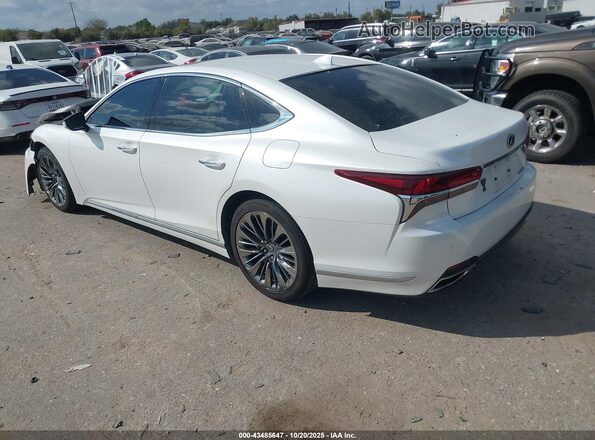 JTHB51FF0J5006024 2018 LEXUS LS 500 White Tył lewy