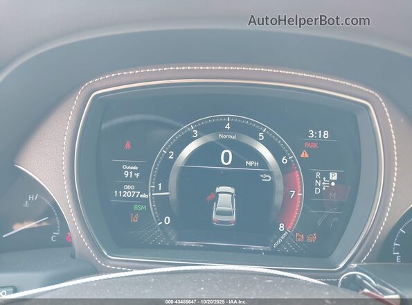 JTHB51FF0J5006024 2018 LEXUS LS 500 White Widok tylnych siedzeń
