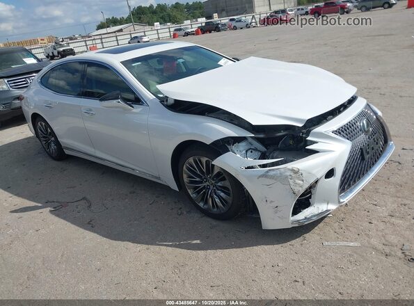 JTHB51FF0J5006024 2018 LEXUS LS 500 White Przód prawy