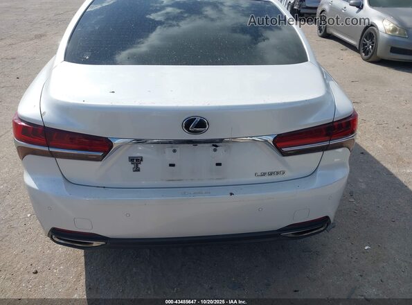JTHB51FF0J5006024 2018 LEXUS LS 500 White 