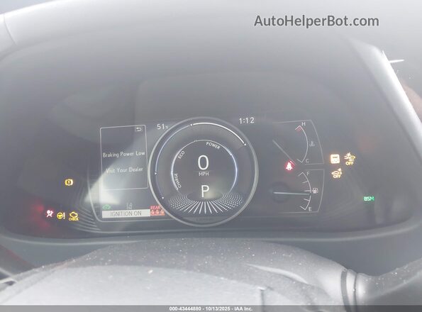 JTHB9JBH3R2077890 2024 LEXUS UX 250H Blue Вид задніх сидінь