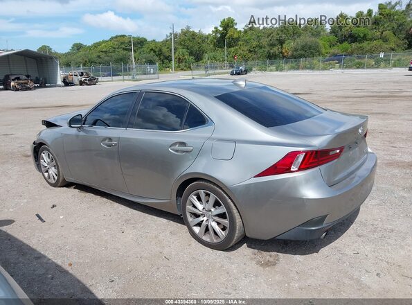 JTHBA1D21G5001550 2016 LEXUS IS 200T Серебряный Задняя левая четверть