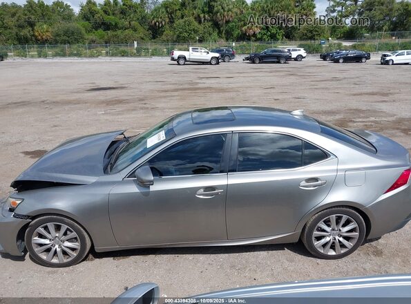 JTHBA1D21G5001550 2016 LEXUS IS 200T Серебряный Панорамный вид салона 360°