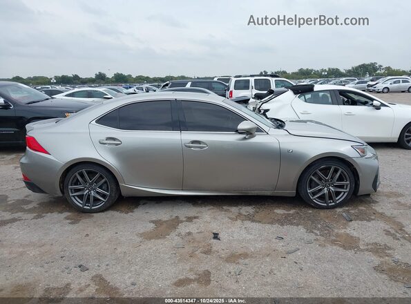 JTHBA1D22H5046627 2017 LEXUS IS 200T Gold Widok wnętrza z tyłu