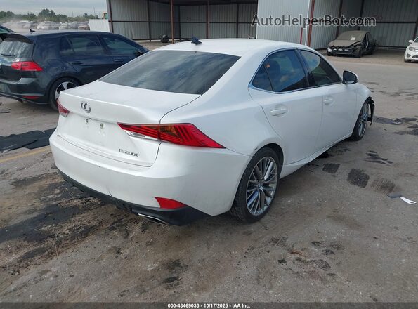 JTHBA1D22H5048295 2017 LEXUS IS 200T Белый Задняя правая четверть