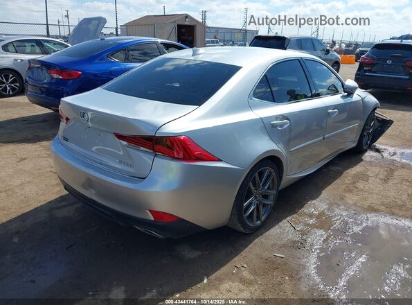 JTHBA1D22J5069508 2018 LEXUS IS 300 Серебряный Задняя правая четверть