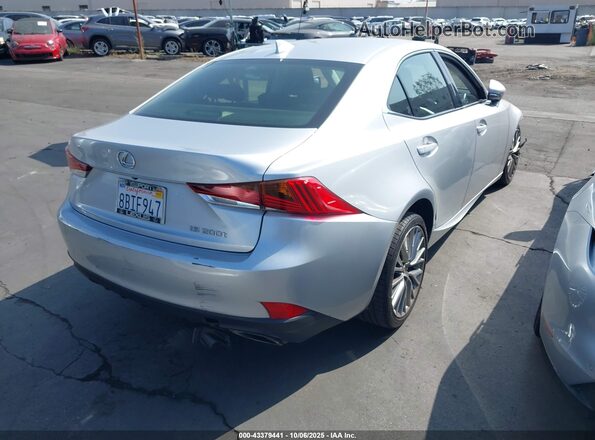 JTHBA1D28H5060533 2017 LEXUS IS 200T Silver Tył prawy