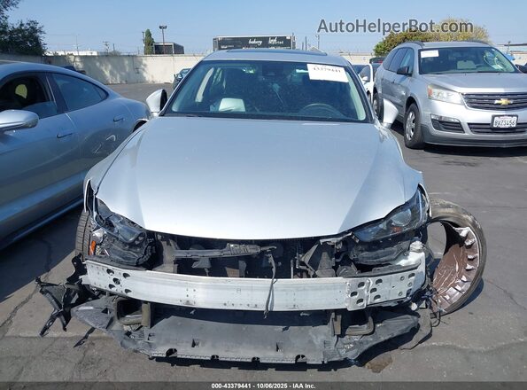 JTHBA1D28H5060533 2017 LEXUS IS 200T Silver Widok wnętrza z tyłu