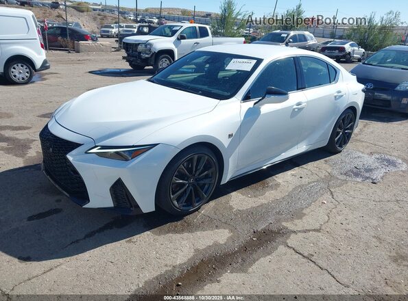 JTHBA1D29S5134758 2025 LEXUS IS 300 Белый Передняя левая четверть