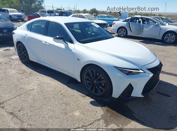 JTHBA1D29S5134758 2025 LEXUS IS 300 Белый Передняя правая четверть