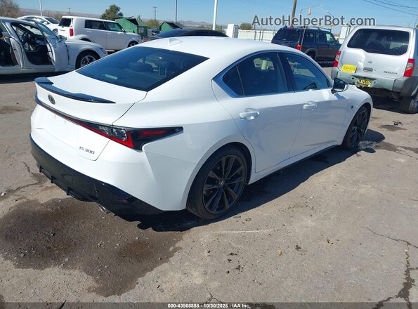 JTHBA1D29S5134758 2025 LEXUS IS 300 Белый Задняя правая четверть