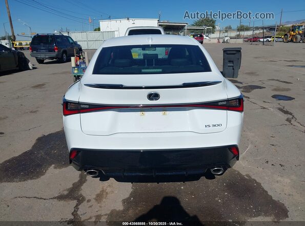 JTHBA1D29S5134758 2025 LEXUS IS 300 Белый 
