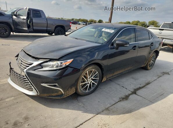 JTHBK1GG1G2236536 2016 LEXUS ES350 Черный Задняя левая четверть