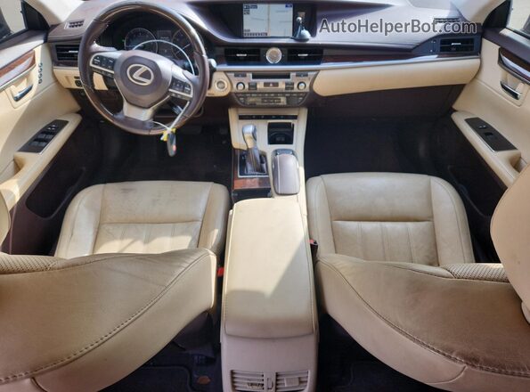 JTHBK1GG1G2236536 2016 LEXUS ES350 Черный Вид щитка приборов