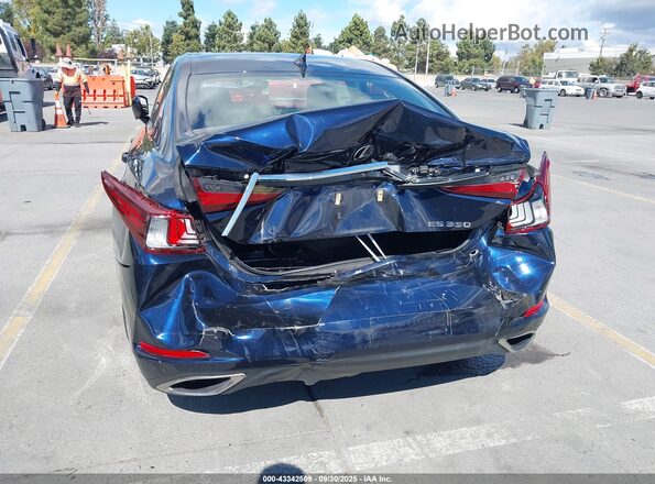 JTHBZ1B10K2000368 2019 LEXUS ES 350 Синий Вид спереди