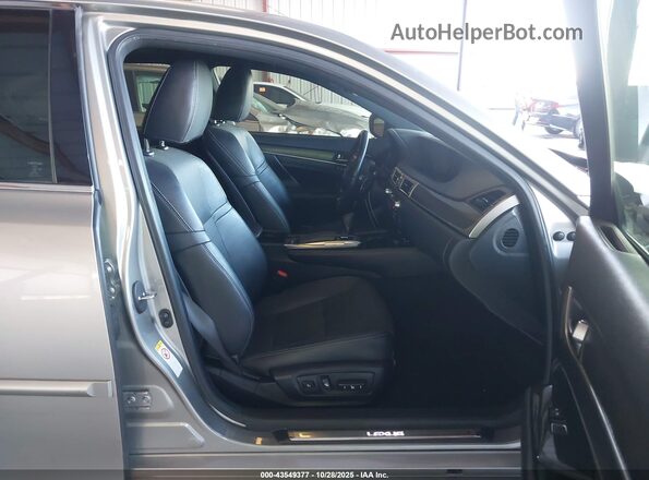 JTHBZ1BL6JA015754 2018 LEXUS GS 350 Серебряный Вид салона спереди