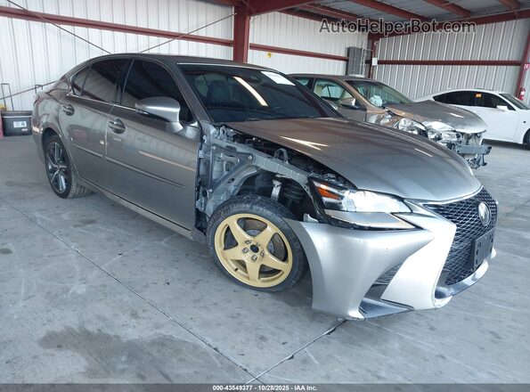 JTHBZ1BL6JA015754 2018 LEXUS GS 350 Серебряный Передняя правая четверть