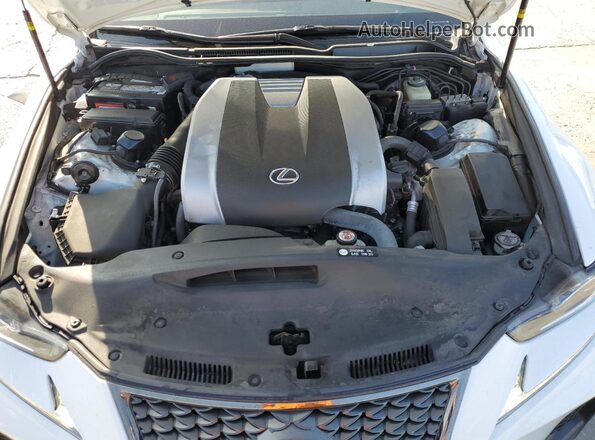 JTHBZ1D24J5031996 2018 LEXUS IS White Սալոնի հետևի տեսք