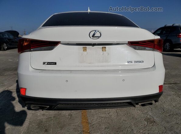 JTHBZ1D24J5031996 2018 LEXUS IS White Հետևի տեսք