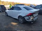 2017 Lexus Is 350   White vin: JTHCE1D22H5013801