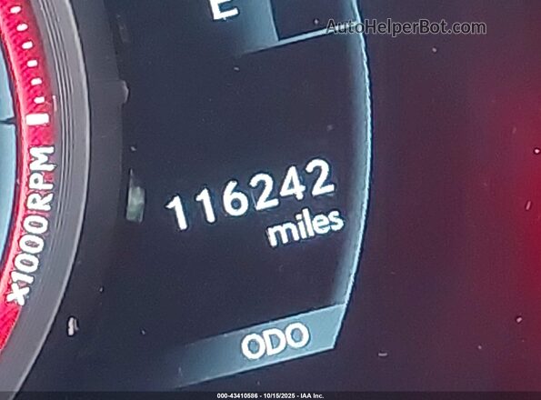 JTHCE1D28G5010853 2016 LEXUS IS 350 Черный Вид задних сидений