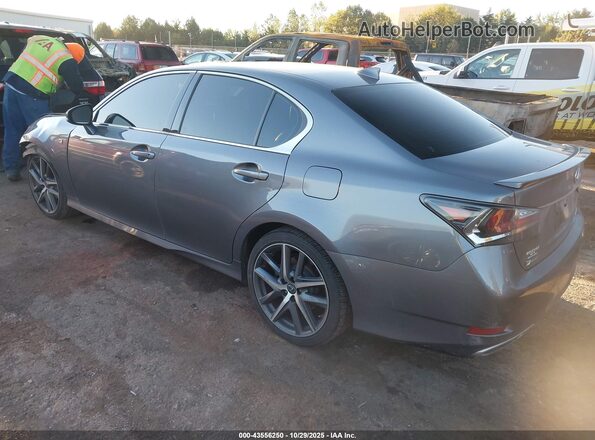 JTHCZ1BL1GA001032 2016 LEXUS GS 350 Серый Задняя левая четверть