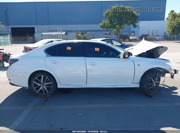 JTHCZ1BL4GA002482 2016 LEXUS GS 350 Белый Вид задней части салона