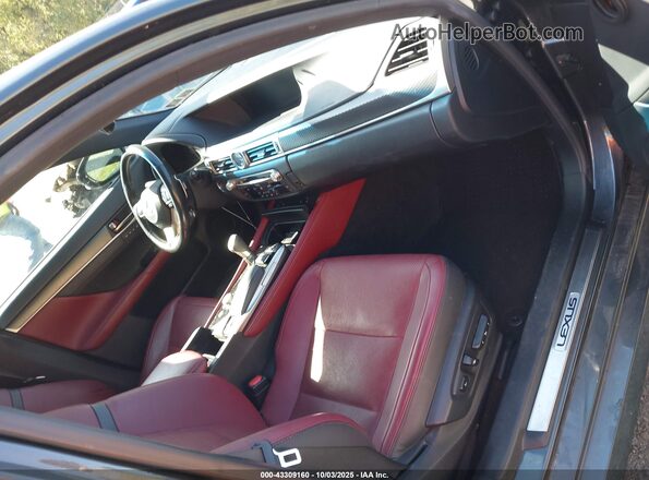 JTHCZ1BL8HA007329 2017 LEXUS GS 350 Черный Вид салона спереди