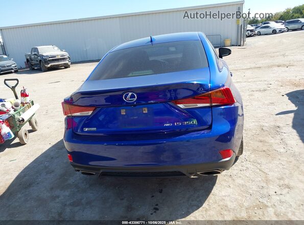 JTHCZ1D23J5015065 2018 LEXUS IS 350 Blue 