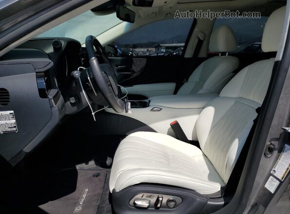 JTHD51FF0P5018885 2023 LEXUS LS Gray Front interior view
